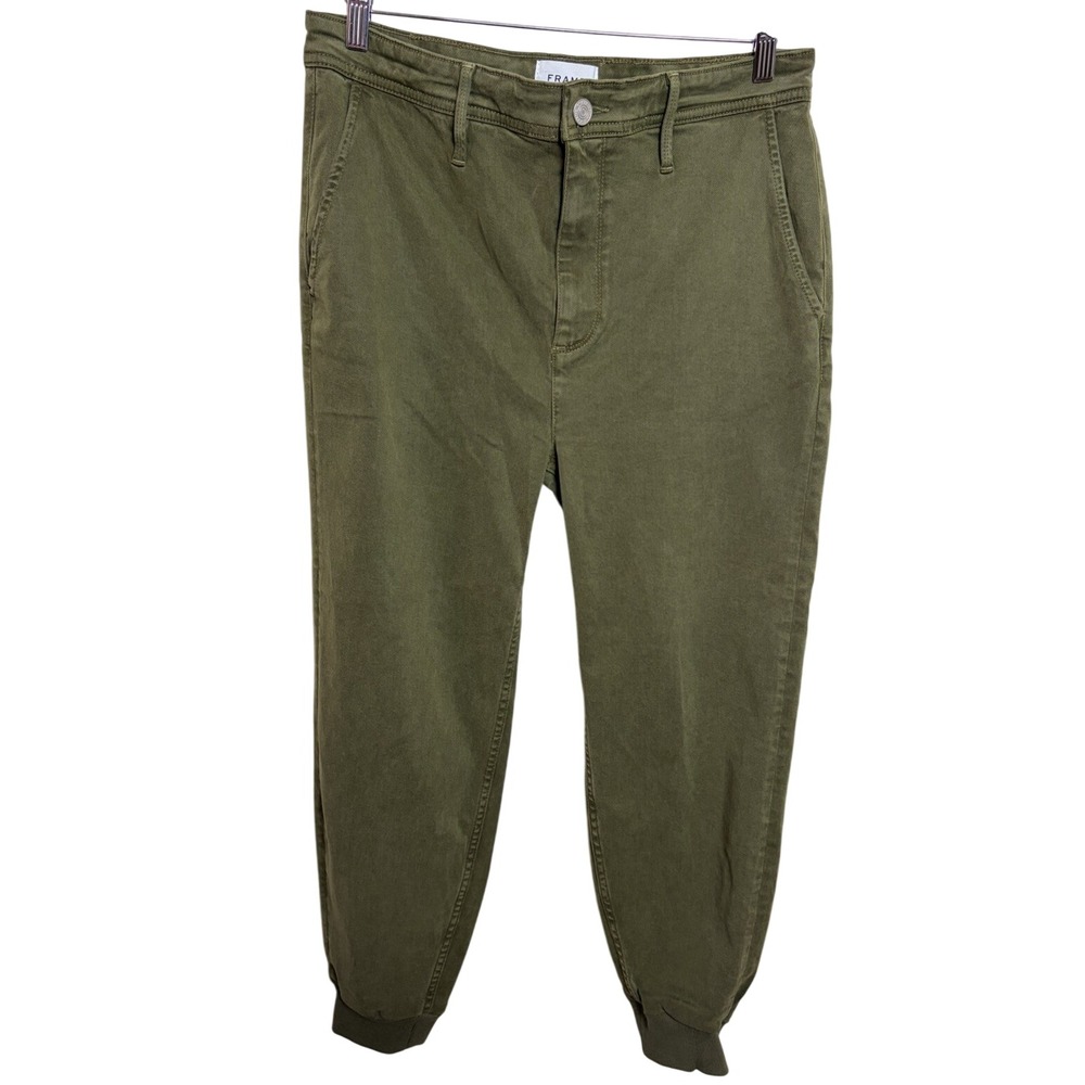 Frame‎ Men's Green Tapered Leg Relaxed Fit Cargo Pant Size 32